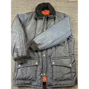 Walls Vintage Blizzard Pruf Insulated Winter Jacket Coat Blue XL Mens 7911